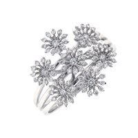 Anello Fanton Gioielli Donna ANELLI DIAMANTI in Oro bianco Diamante 0.40 Ct FG40042985 - FG40042985